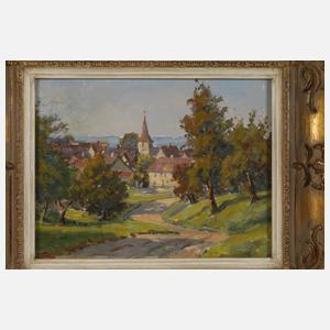 Sommerliche Dorfansicht