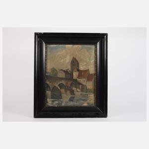 Macher, Altstadt mit Brücke