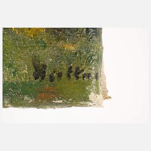 Sommerliche Stadtansicht