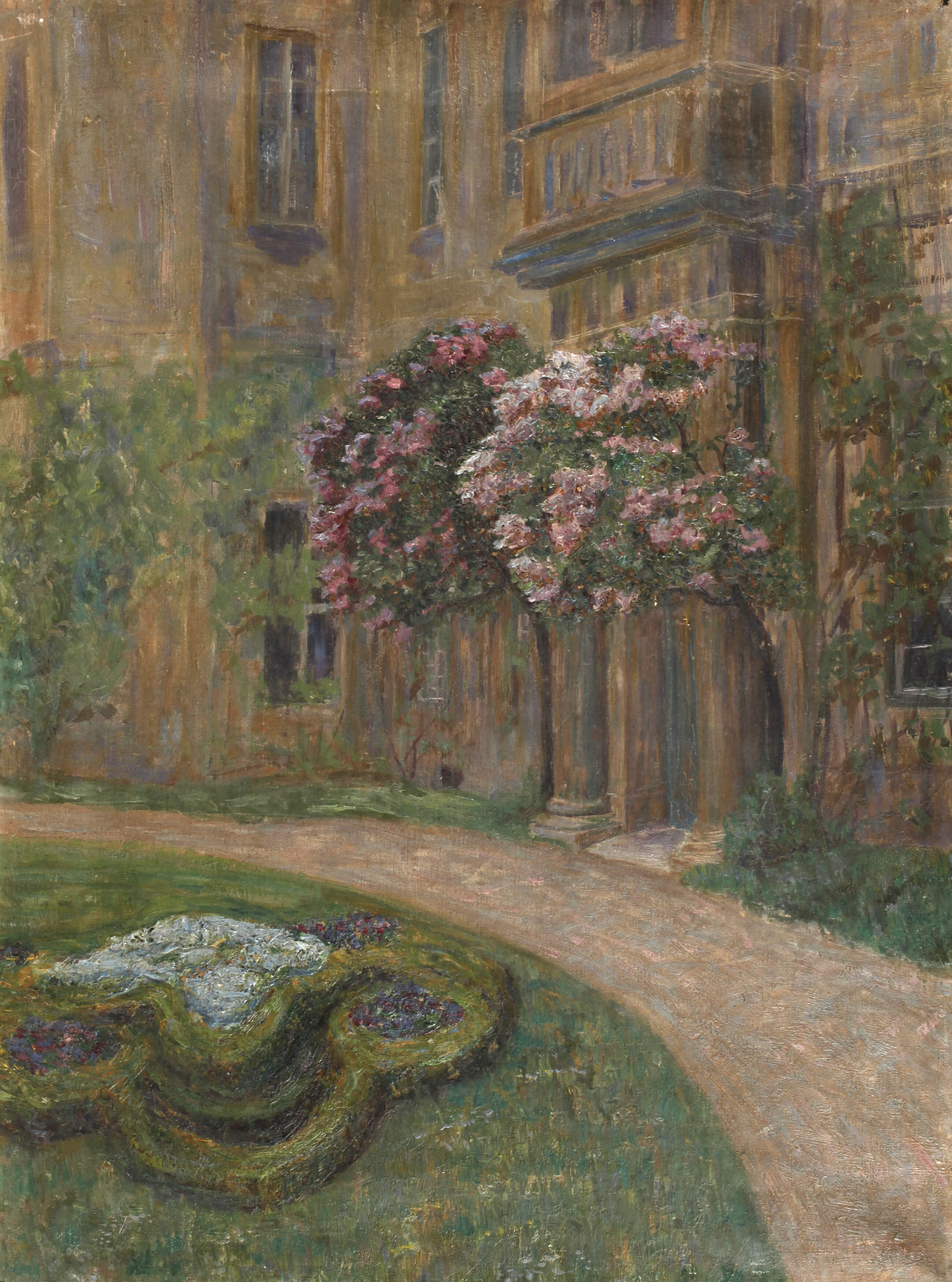 Flieder vorm Schloss