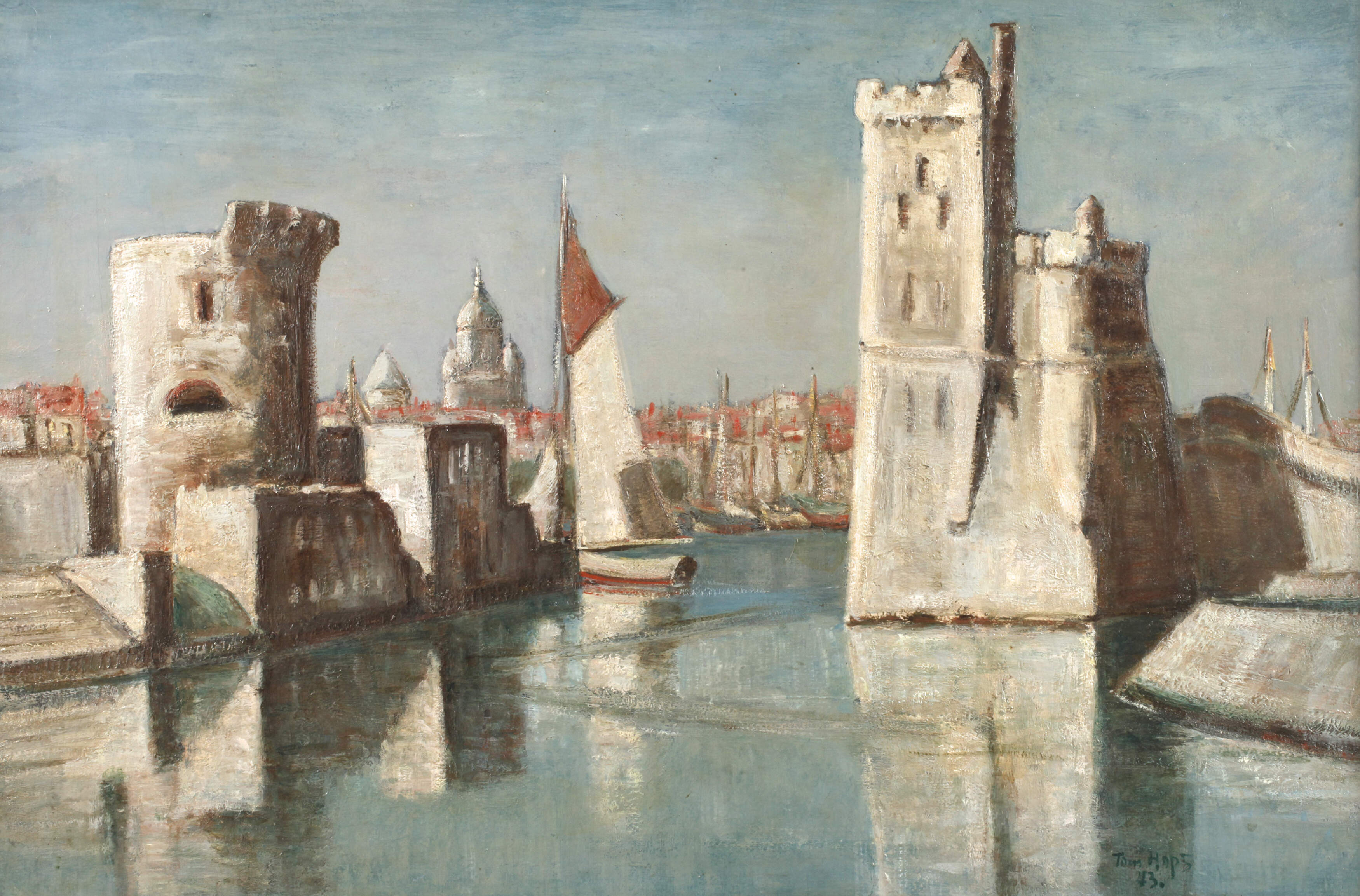 Tom Hops, Hafeneinfahrt La Rochelle