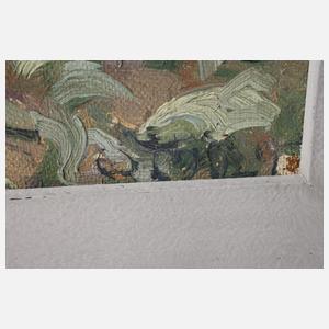 Willy Mulot, Bauerngehöft auf sommerlichem Feld