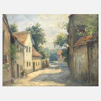 Max Oehler, "Berggasse in Weimar"111