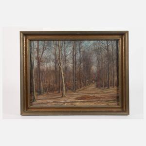 Josef Rolletschek, Herbstlicher Waldweg