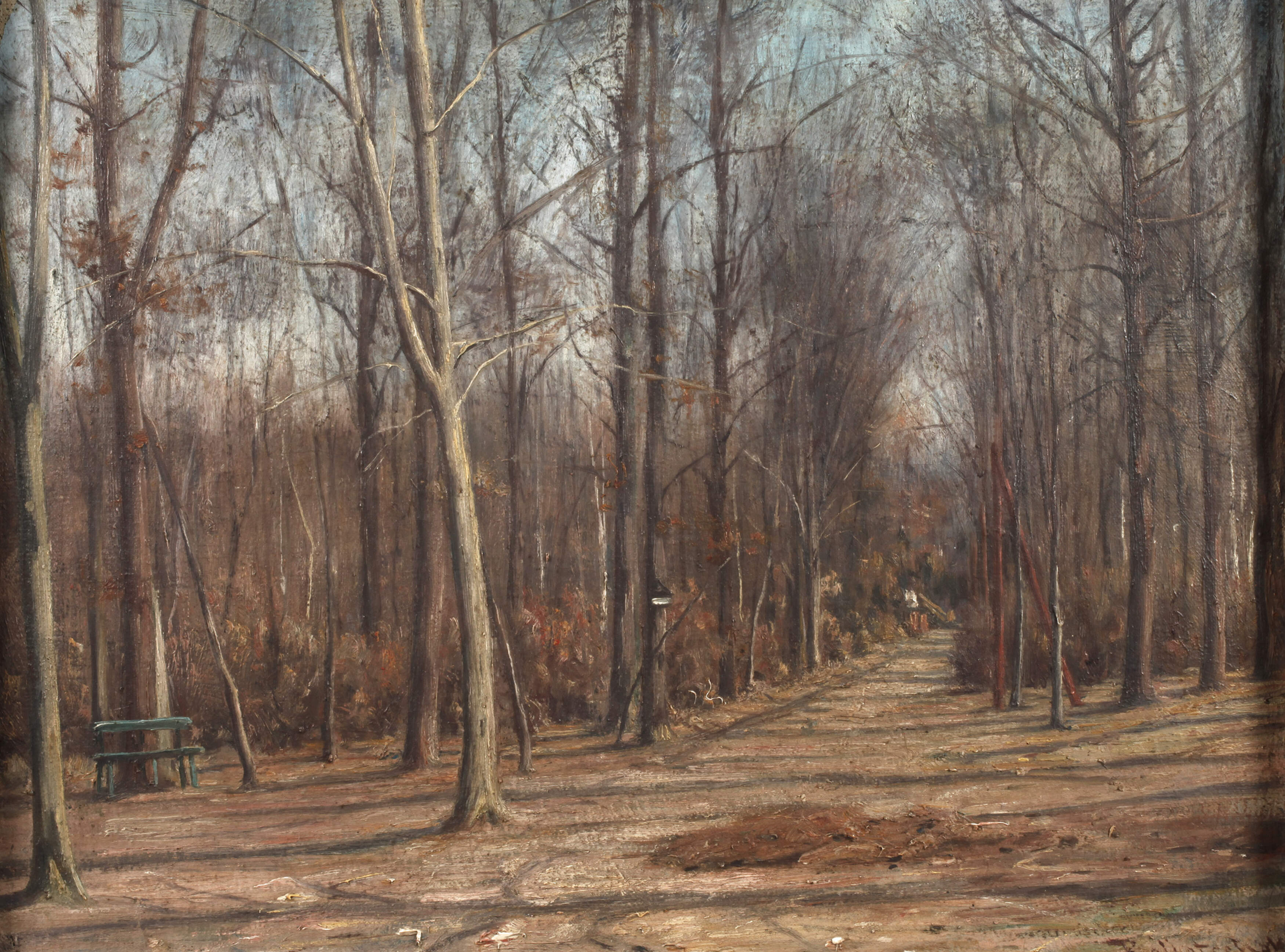 Josef Rolletschek, Herbstlicher Waldweg