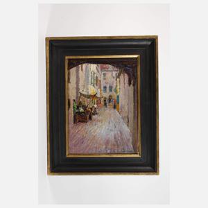 Max Stremel, attr., Gasse in Venedig