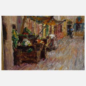 Max Stremel, attr., Gasse in Venedig