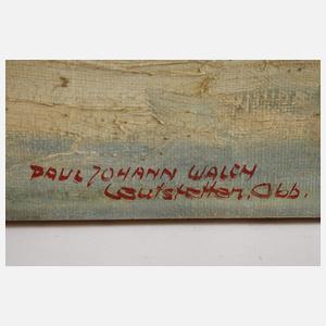 Johann Paul Walch, Vorfrühling in den Alpen