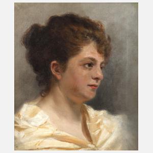 Impressionistisches Damenportrait