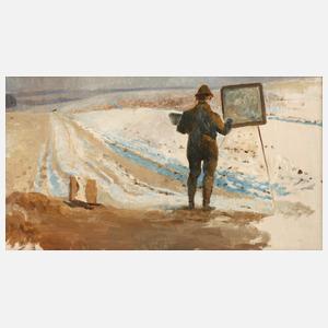 "Maler im Schnee"
