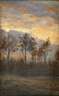 Impressionist des Fin du Siècle, Abendliche Bäume