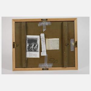 Theodor Baierl, Sich küssendes Paar im Jugendstil