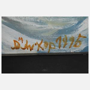 Günter Dührkop, Ortschaft im Winter