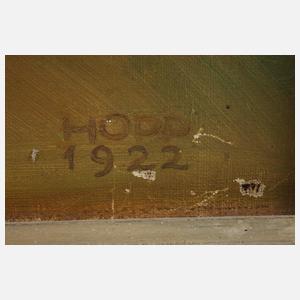 Hopp, Junge mit Teddybär