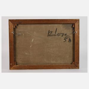 Paul Klose, Abstraktes Stillleben mit Ästen