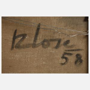 Paul Klose, Abstraktes Stillleben mit Ästen