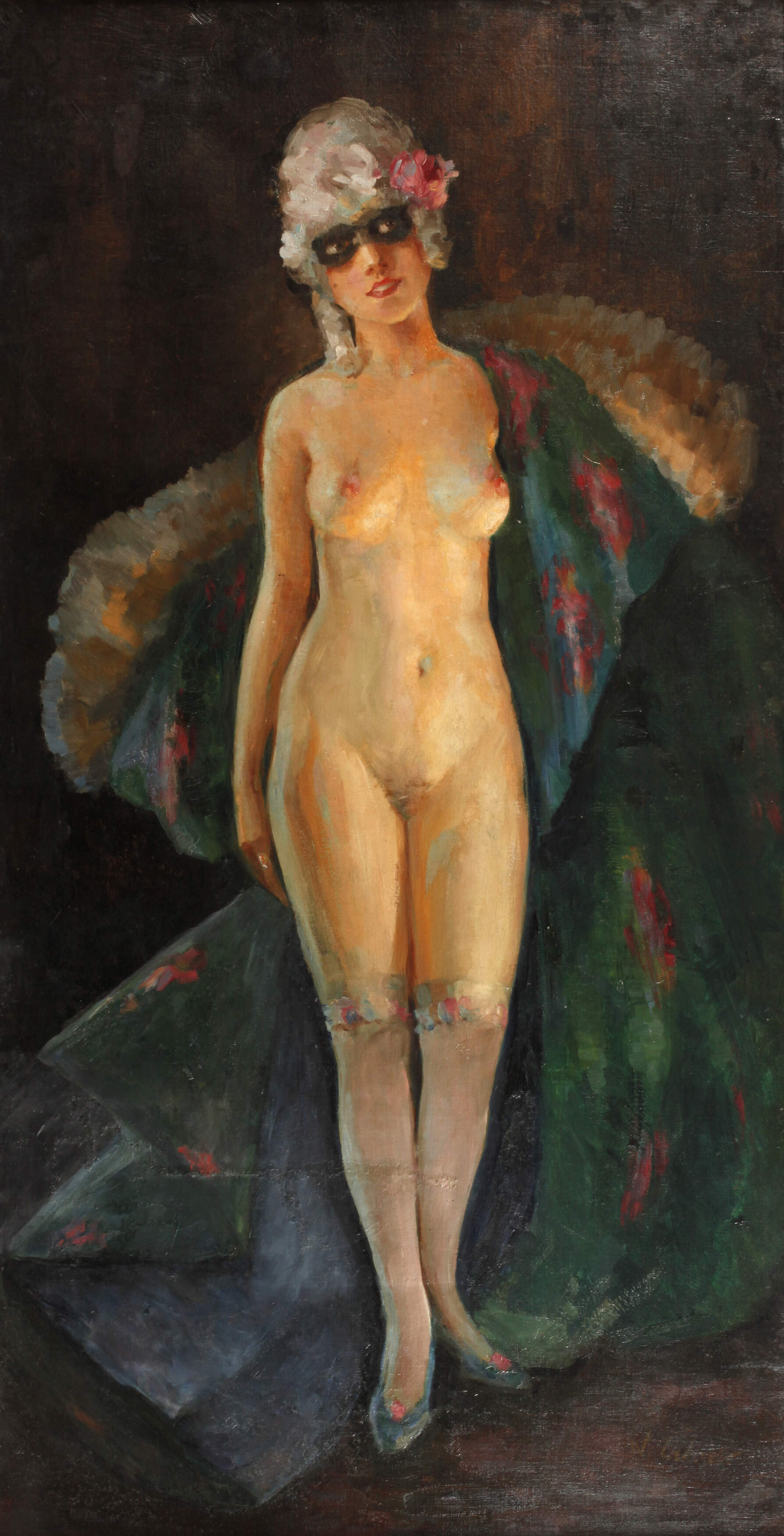 Wanda Lehre, Nackte Konkubine