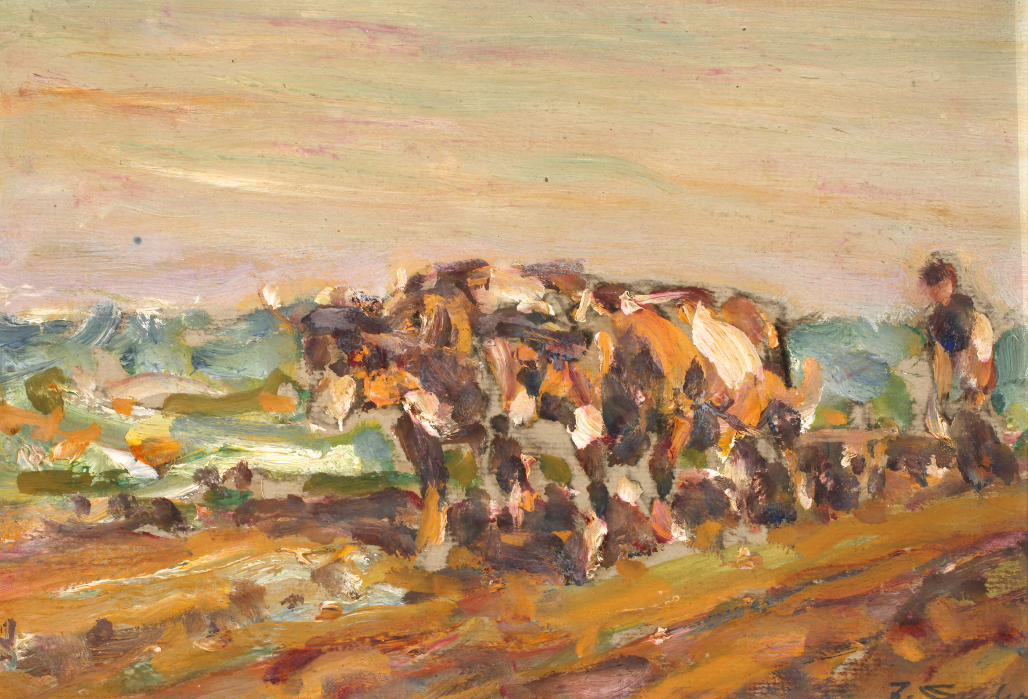 Julius Seyler, Bei der Feldarbeit