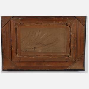 Carl Strathmann, Birken in abendlicher Landschaft