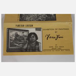 Maria Tjui, Balinesische Reisbauern