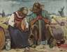 Expressionist, Rastendes Bauernpaar