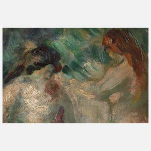 Expressionist, Akte in freier Natur