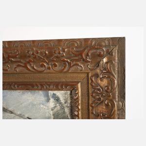 Belebte Straßenszene