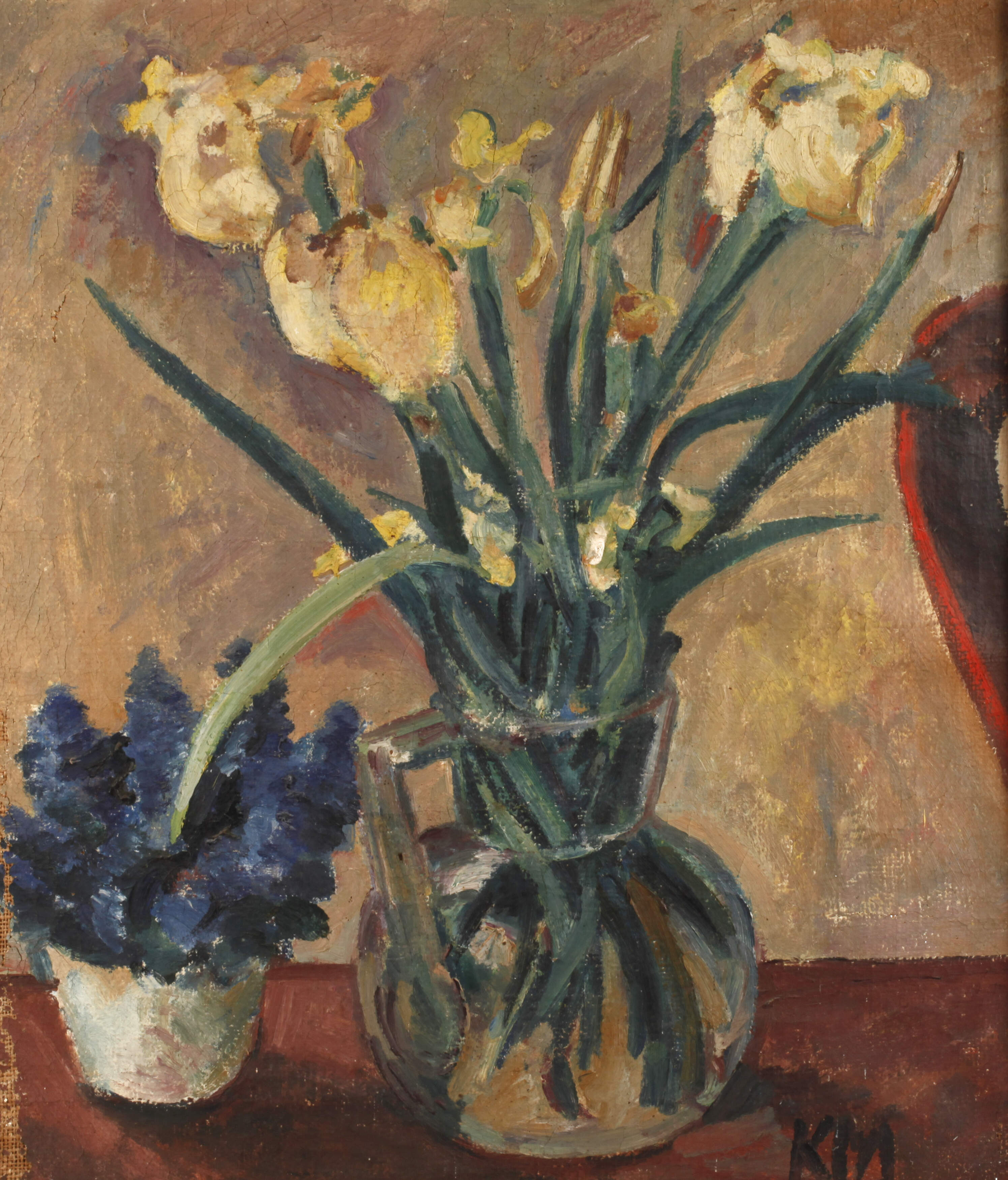 Stillleben mit Gelber Iris