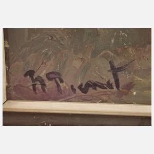 Expressives Blumenstillleben