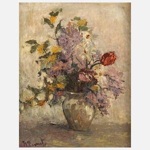 Expressives Blumenstillleben