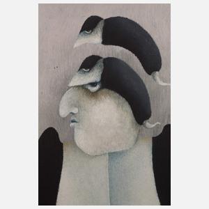 Robert Heijkoop, Dame mit Phantasiewesen