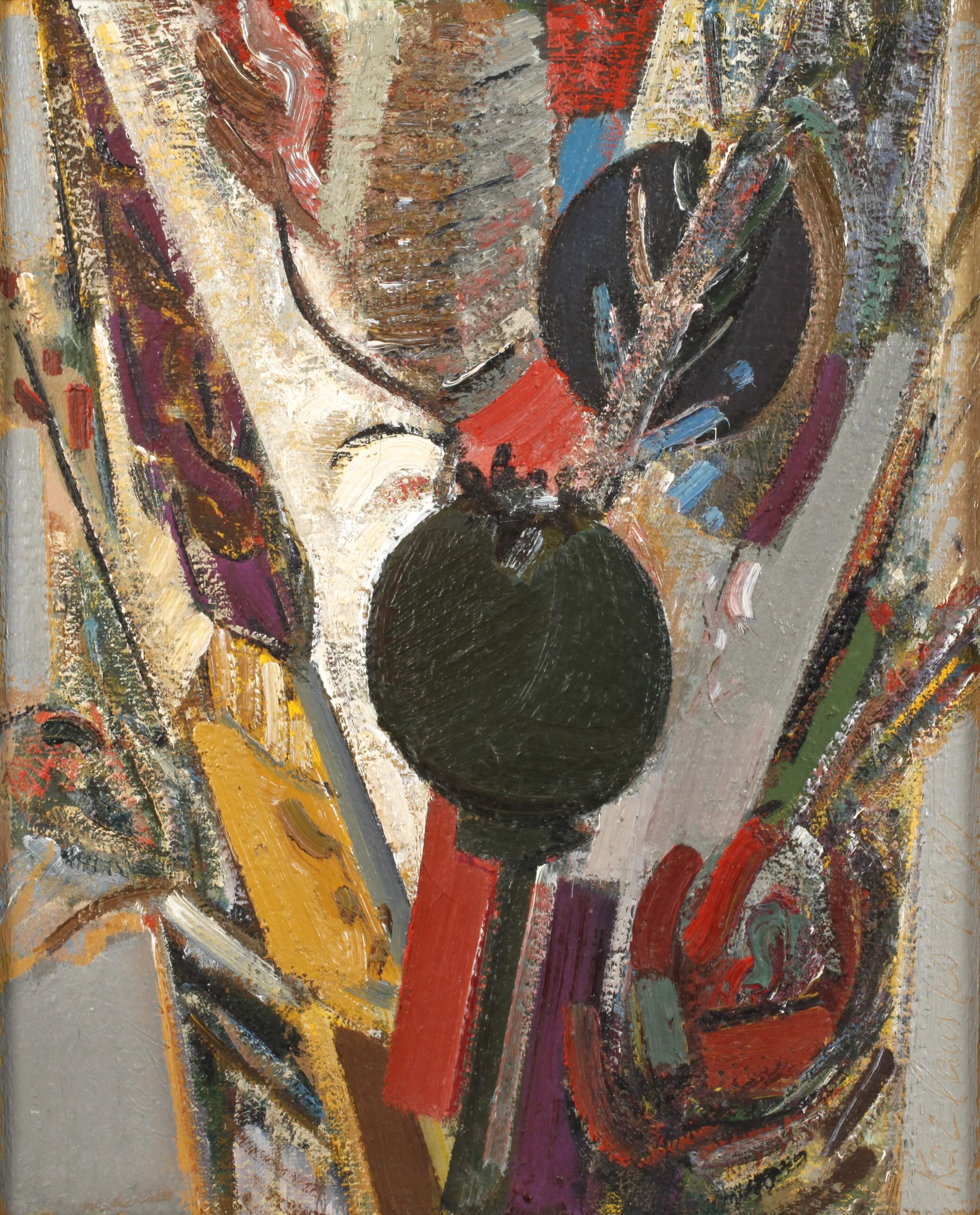 Jonas Kazlauskas, attr., Stillleben