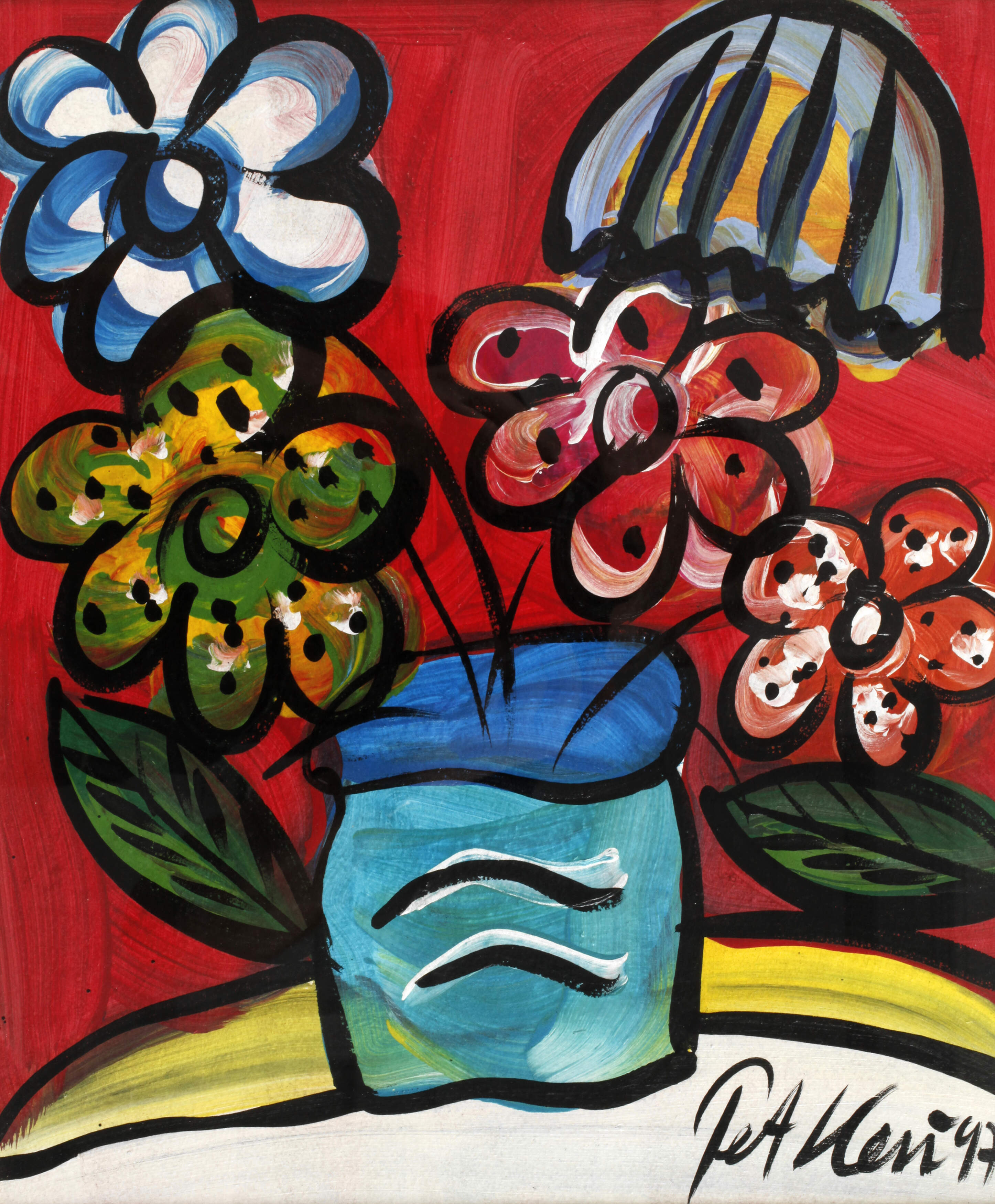 Peter Keil, "Blumengruß aus Hamburg"