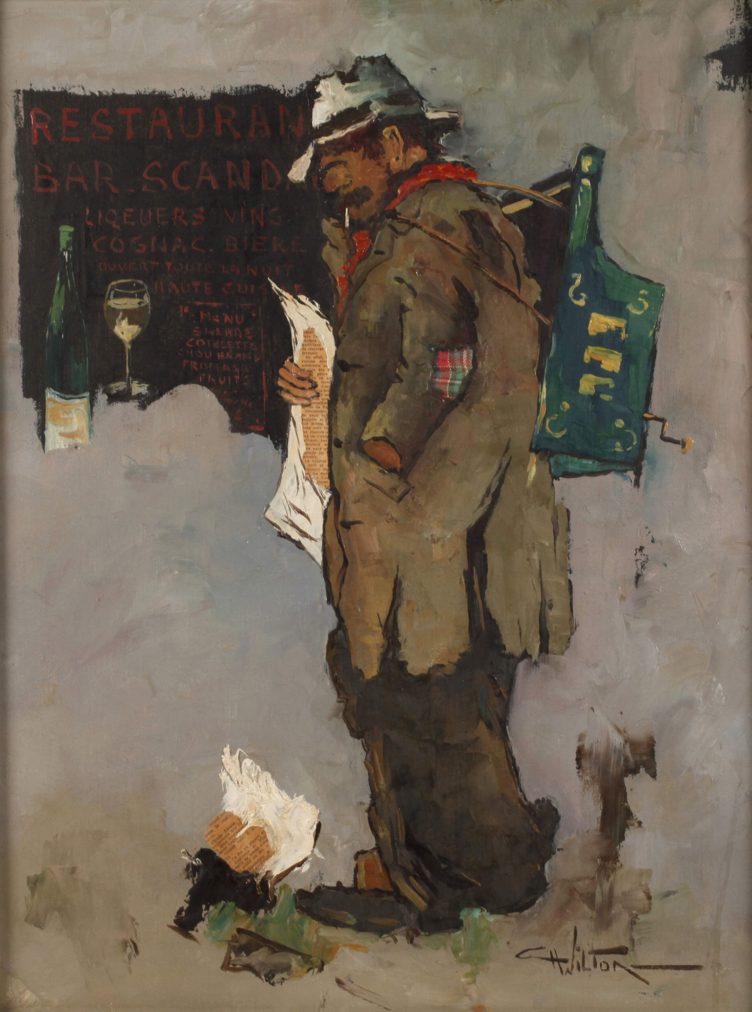 Charles Wilton, Der Vagabund