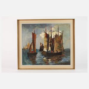 Segelschiffe auf dem Meer