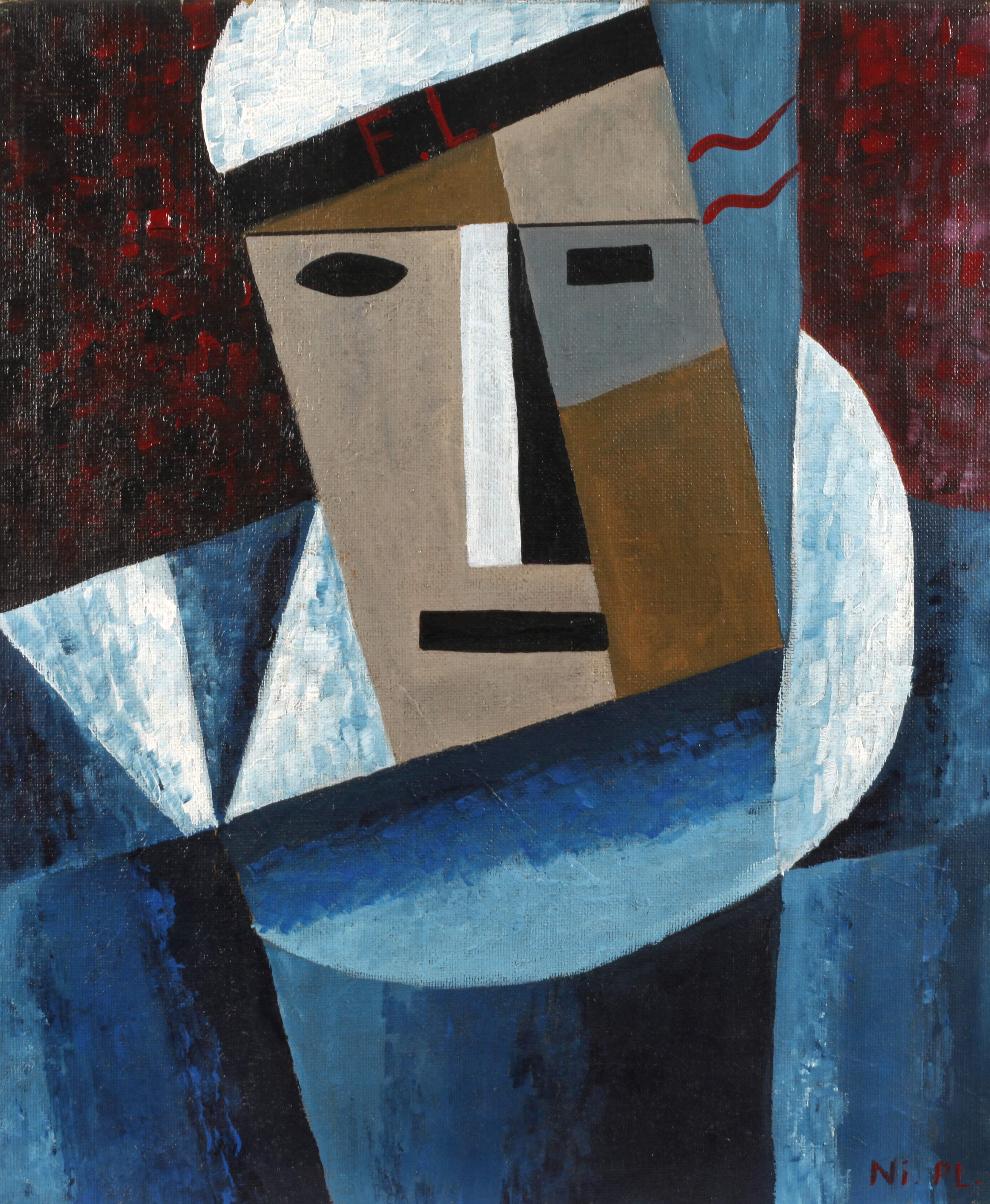 nach Lyonel Feininger, Konstruktivistische Komposition