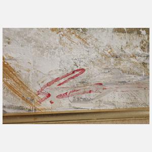 Abstrakte tachistische Komposition