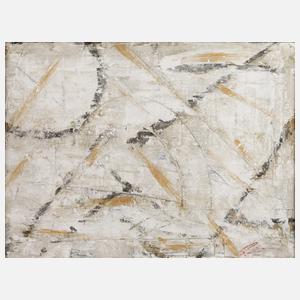 Abstrakte tachistische Komposition