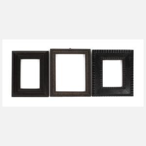 Drei kleine Flammleisten