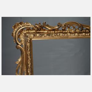 Großer geschnitzter Rokokorahmen