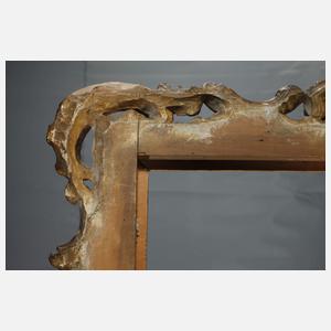 Großer geschnitzter Rokokorahmen