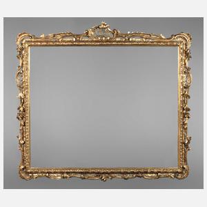 Großer geschnitzter Rokokorahmen