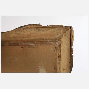 Paar Rahmen Biedermeier mit Stickerei