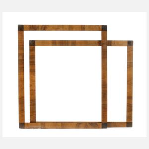 Zwei Rahmen Biedermeier