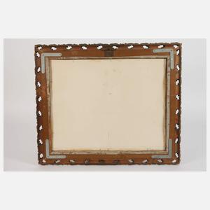 Rahmen Historismus mit galanter Szene