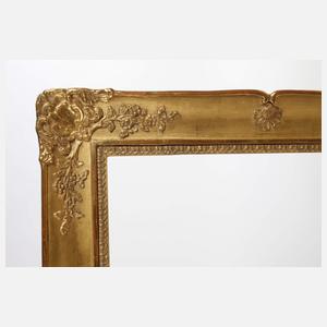 Paar Goldstuckrahmen Historismus