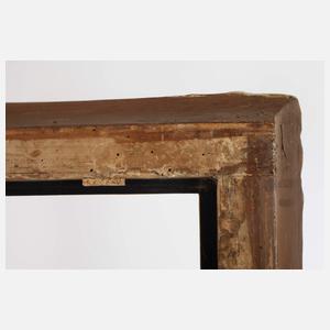 Paar Goldstuckrahmen Historismus