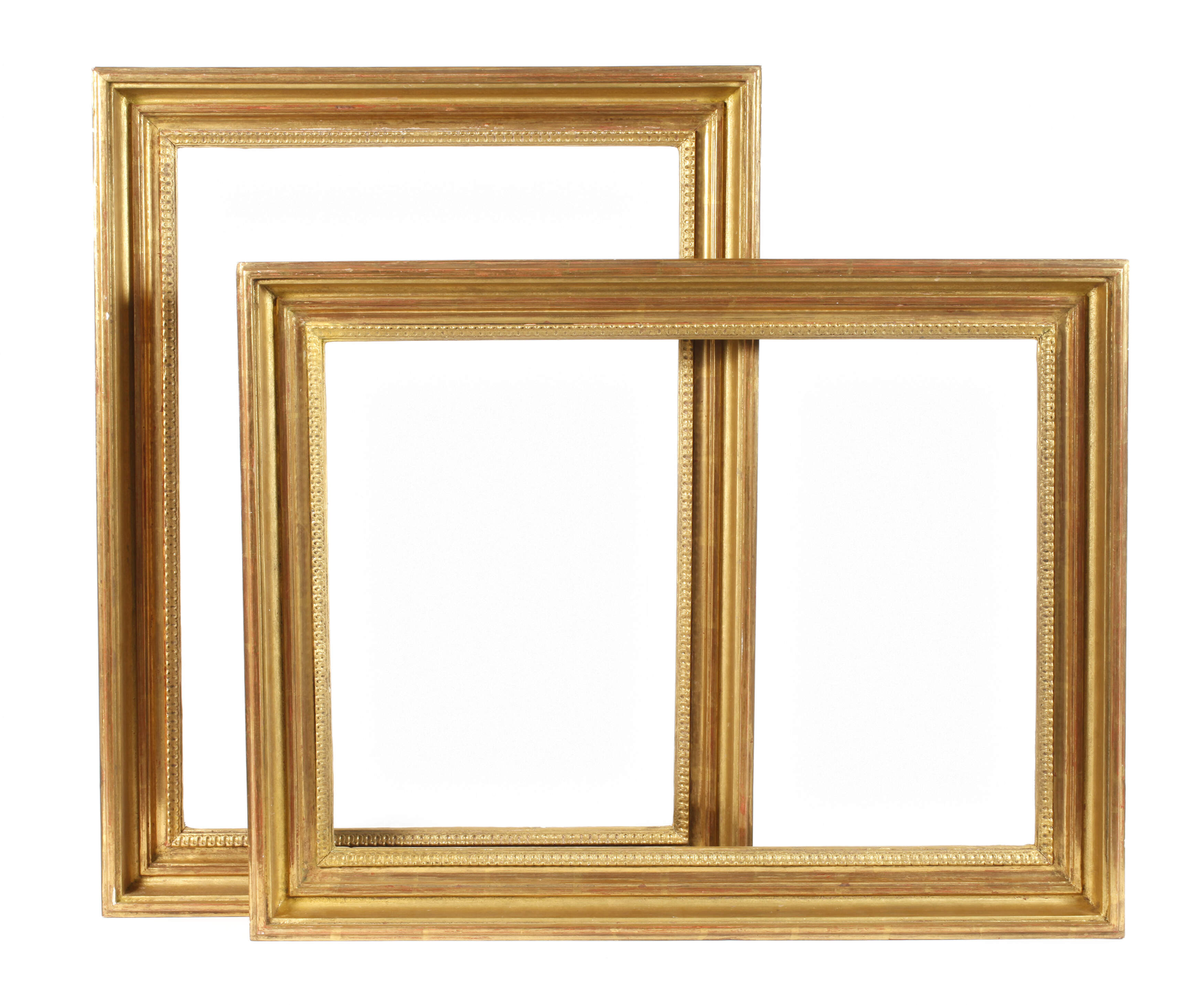 Paar Goldleisten Neoklassizismus