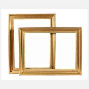 Paar Goldleisten Neoklassizismus