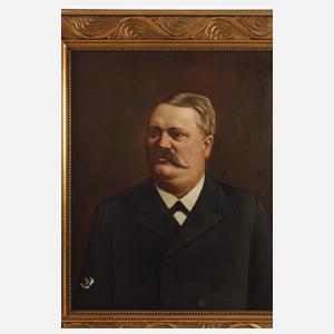 Rahmen Jugendstil mit Herrenportrait